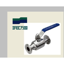 Válvula de esfera Sanitary Stainless Steel Clamp